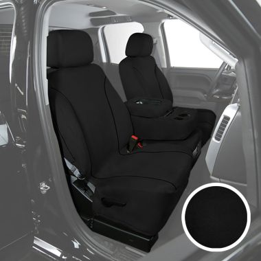 Black Microsuede Seat Covers