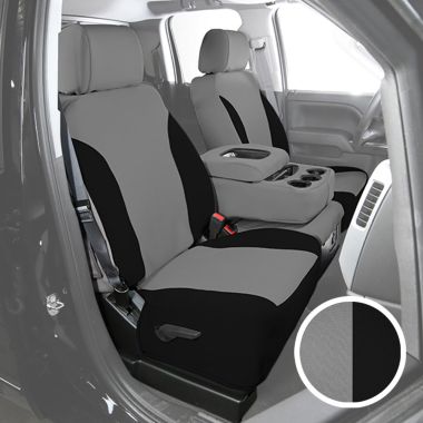 Black/Gray Neoprene Seat Covers