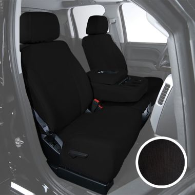 Black Canvas Seat Covers