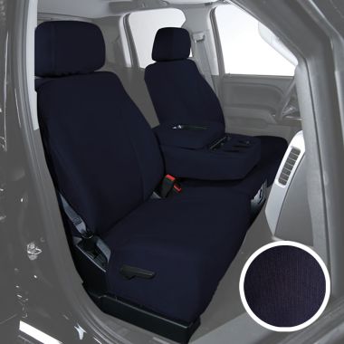 Blue Canvas Seat Covers