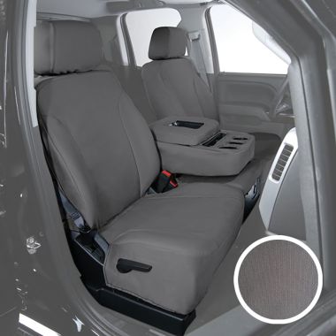 Charcoal Canvas Seat Covers