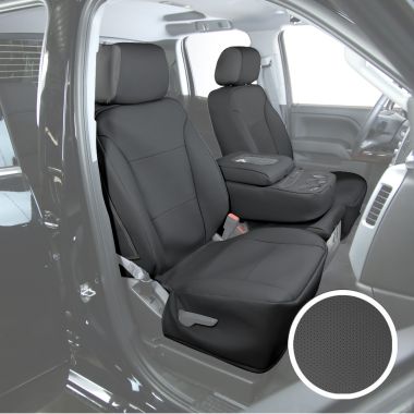 Charcoal Leatherette Seat Covers