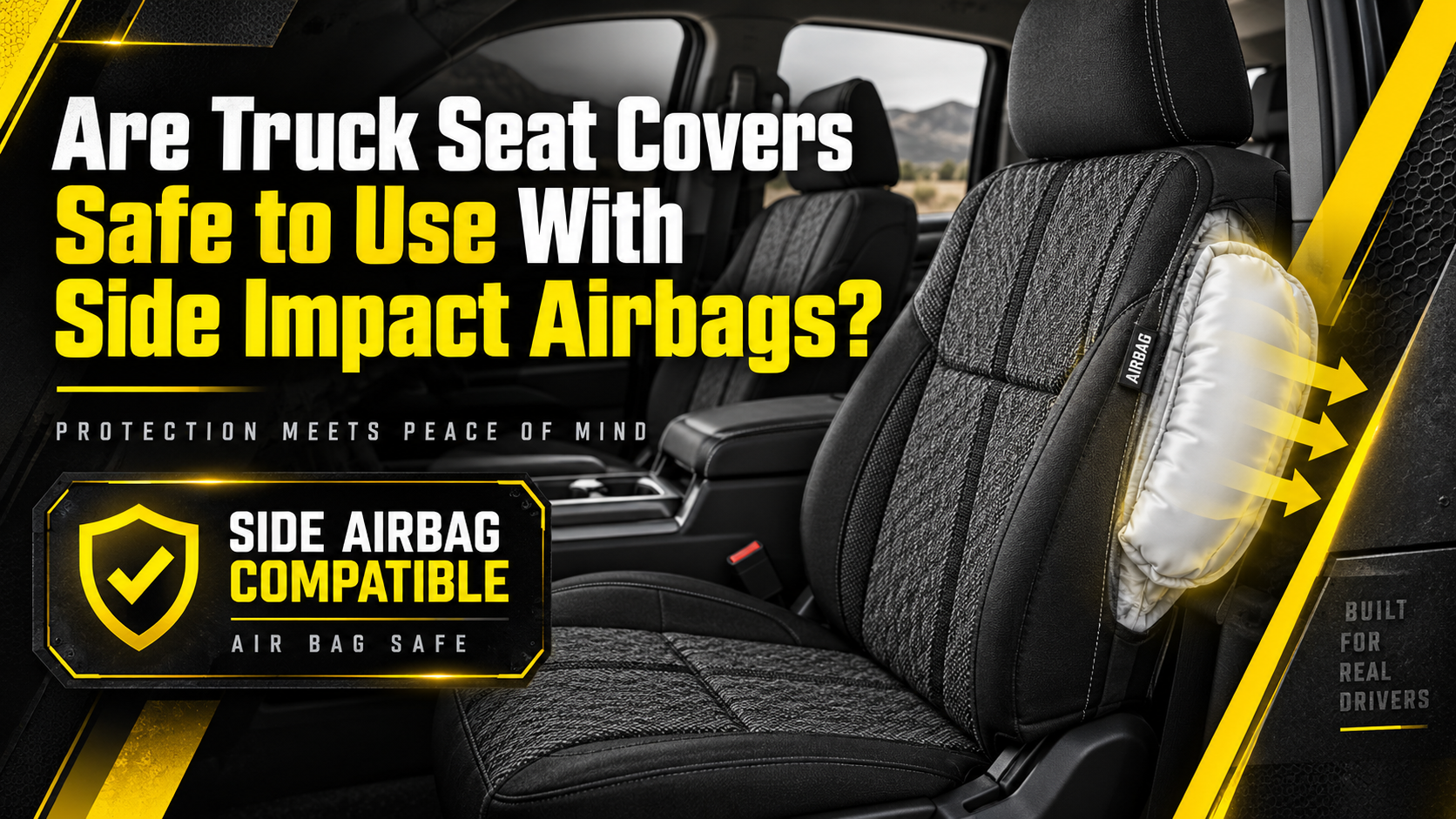 Are Truck Seat Covers Safe to Use With Side Impact Airbags