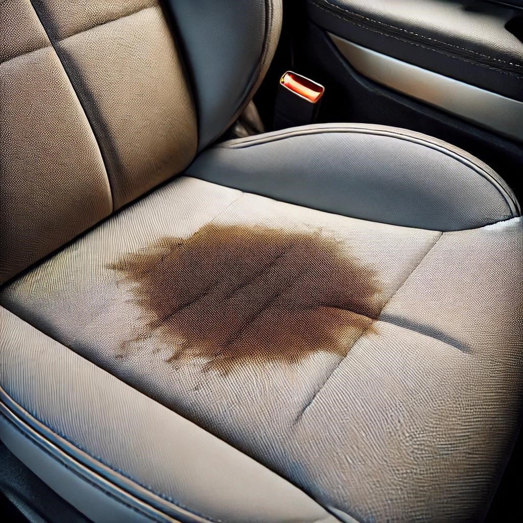get coffee out of your car seat cover